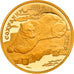 Coin, Russia, 100 Roubles, 1997, Saint-Petersburg, MS(65-70), Gold, KM:596