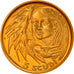 Coin, San Marino, 5 Scudi, 1980, Rome, MS(65-70), Gold, KM:115
