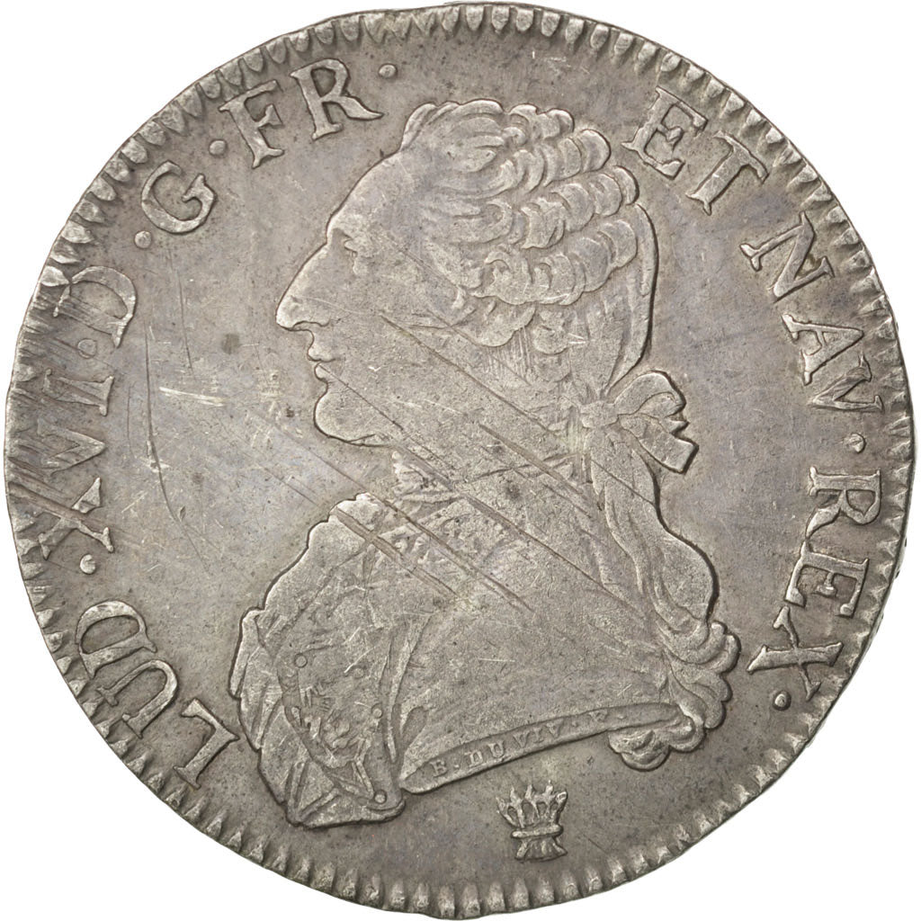Louis XVI, Ecu aux branches d'olivier 1788 I, Limoges, KM 564.7