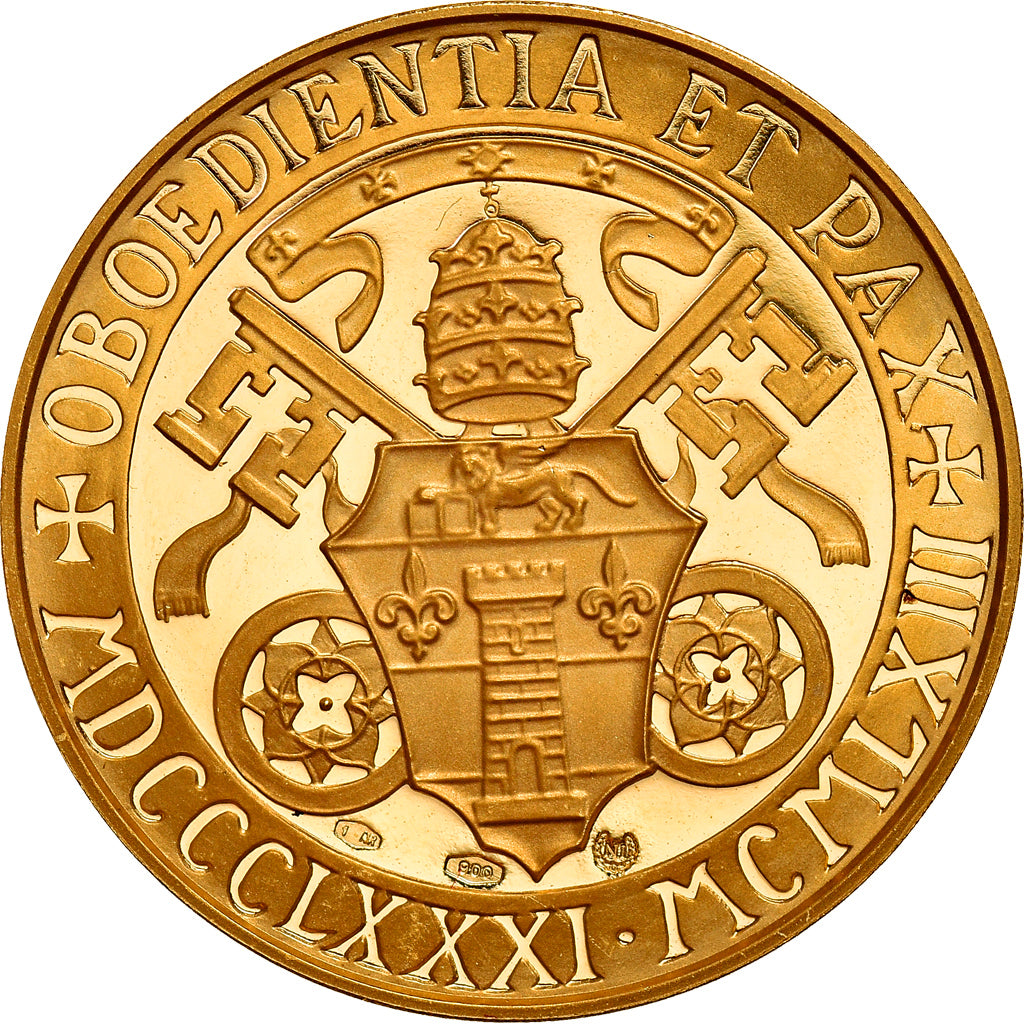 Vatican, Medal, Joannes XXIII, Religions & beliefs, 1963, MS(65-70), Gold