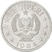 ALBANIA, 5 Qindarka, 1964, KM #39, MS(63), Aluminum, 18, 0.73