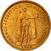 Moneta, Ungheria, Franz Joseph I, 20 Korona, 1908, Kormoczbanya, SPL-, Oro