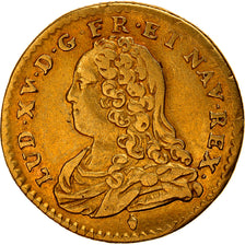 Monnaie, France, Louis XV, 1/2 Louis d'or aux lunettes, 1/2 Louis d'or, 1726
