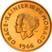 Coin, Monaco, Grace et Rainier III, 200 Francs, 1966, Paris, MS(63), Gold, KM:M2