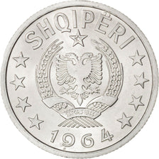 Coin, Albania, 20 Qindarka, 1964, MS(63), Aluminum, KM:41