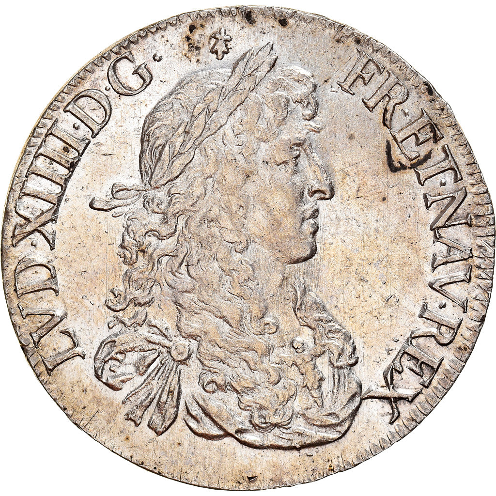 Monnaie, France, Louis XIV, Ecu, 1668, Rennes, SUP+, Argent, Gadoury:206