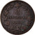 Coin, Italy, Vittorio Emanuele II, 2 Centesimi, 1861, Milan, VF(20-25), Copper