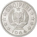 ALBANIA, 20 Qindarka, 1964, KM #41, MS(63), Aluminum, 22, 1.47