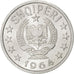 ALBANIA, 20 Qindarka, 1964, KM #41, MS(63), Aluminum, 22, 1.48