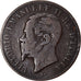 Monnaie, Italie, Vittorio Emanuele II, 2 Centesimi, 1867, Milan, TB, Cuivre