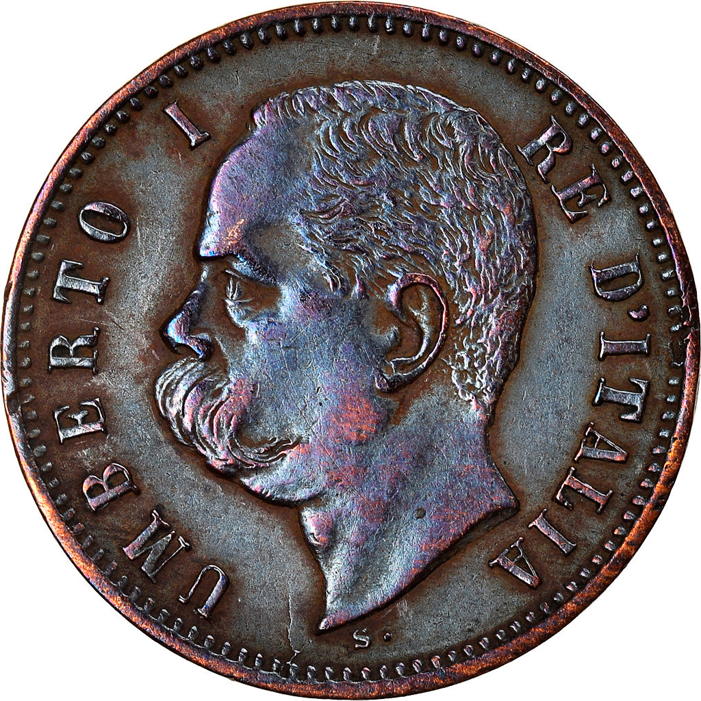 Monnaie, Italie, Umberto I, 2 Centesimi, 1897, Rome, TTB, Cuivre, KM:30