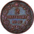 Münze, Italien, Umberto I, 2 Centesimi, 1897, Rome, SS, Kupfer, KM:30