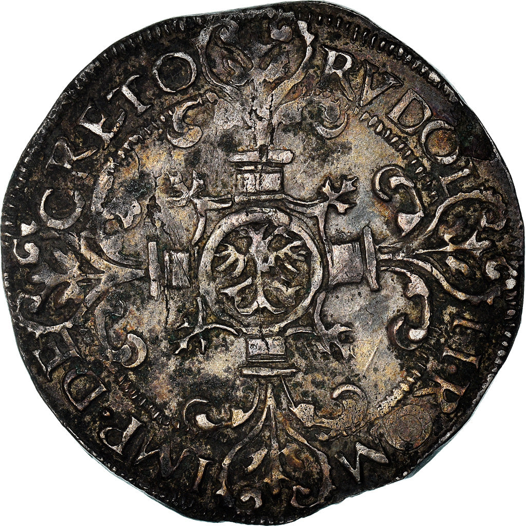 Coin, LIEGE, Ernest de Bavière, Ernestus, 1584, Liege, AU(50-53), Silver