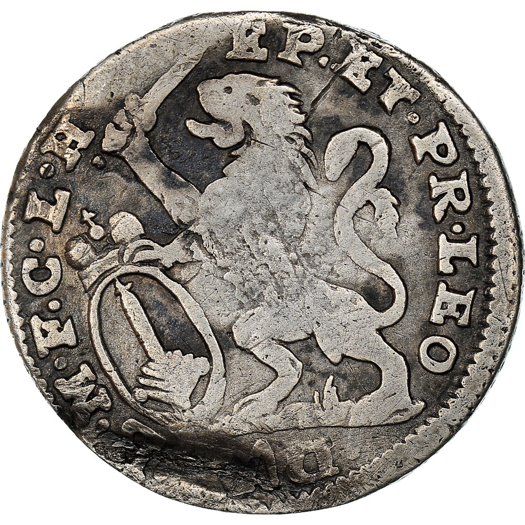 Münze, LIEGE, John Theodore, Escalin, 6 Sols, 1753, Liege, S, Silber, KM:165