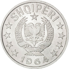 ALBANIA, Lek, 1964, KM #43, MS(63), Aluminum, 26.5, 2.34