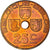 Moneta, Belgia, 25 Centimes, 1939, Brussels, PRÓBA, MS(60-62), Similor