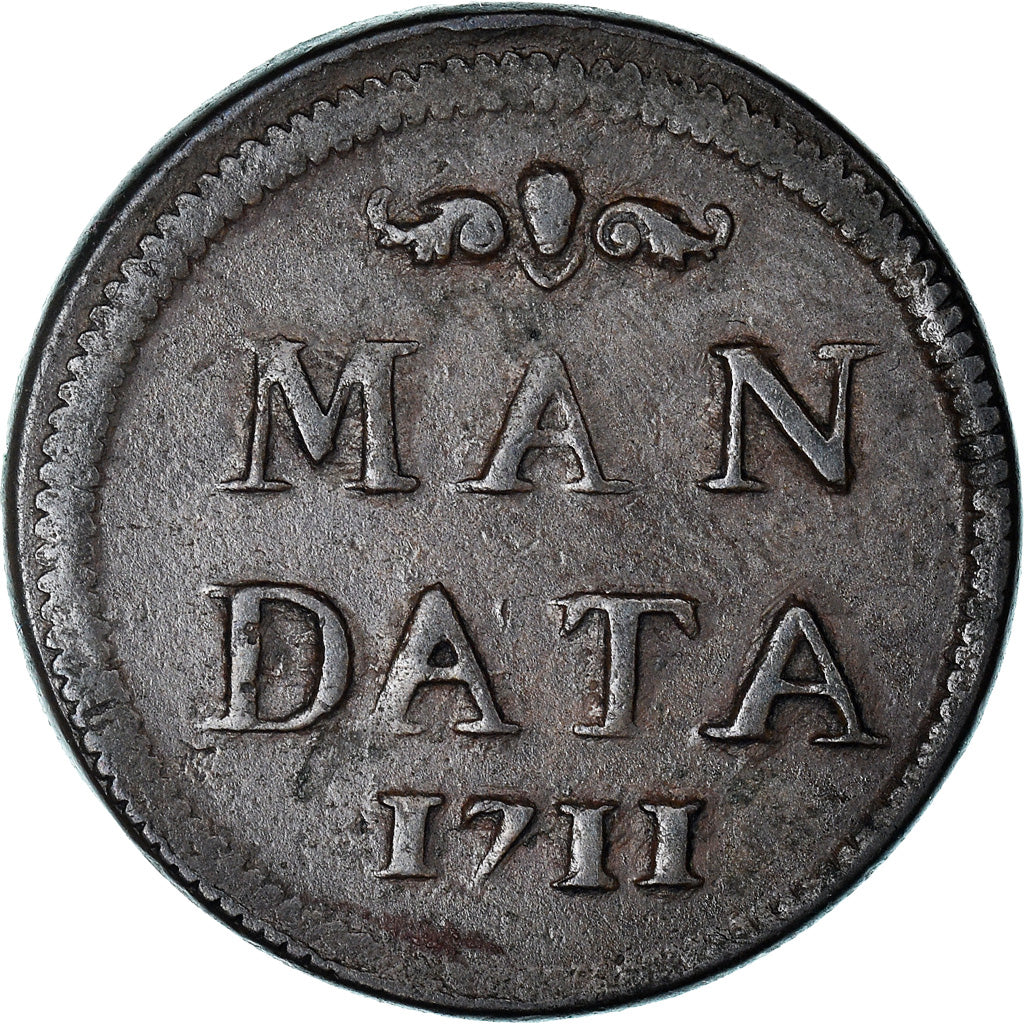 Belgien, Token, Chapitre de Saint-Denis , Liège, 1711, SS, Kupfer