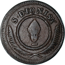 Belgium, Token, Chapitre de Saint-Denis , Liège, 1711, EF(40-45), Copper