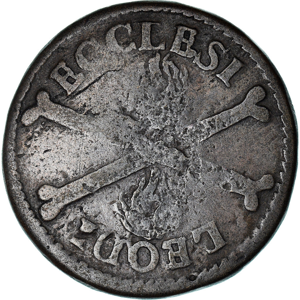Belgia, Token, Saint Lambert - Liège, 1686, VF(30-35), Miedź