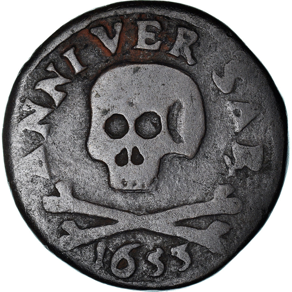 Belgium, Token, Saint Lambert - Liège, 1653, VF(30-35), Copper