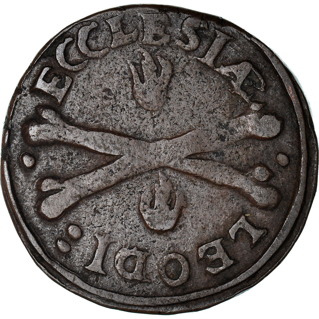 Belgium, Token, Saint Lambert - Liège, 1653, VF(30-35), Copper