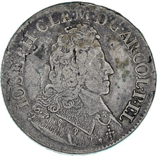 Coin, Belgium, Joseph Clement, Patagon, 1695, Liege, VF(30-35), Silver