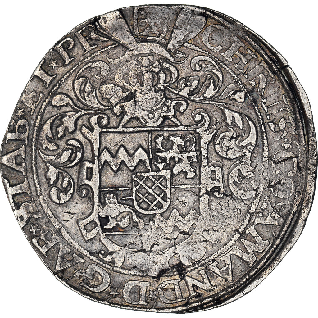 Coin, Spanish Netherlands, Christophe de Manderscheid, Rixdaler, 1570, Stavelot