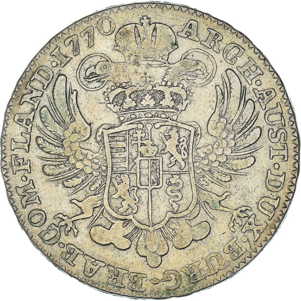 Coin, AUSTRIAN NETHERLANDS, Maria Theresa, Kronenthaler, 1770, EF(40-45)