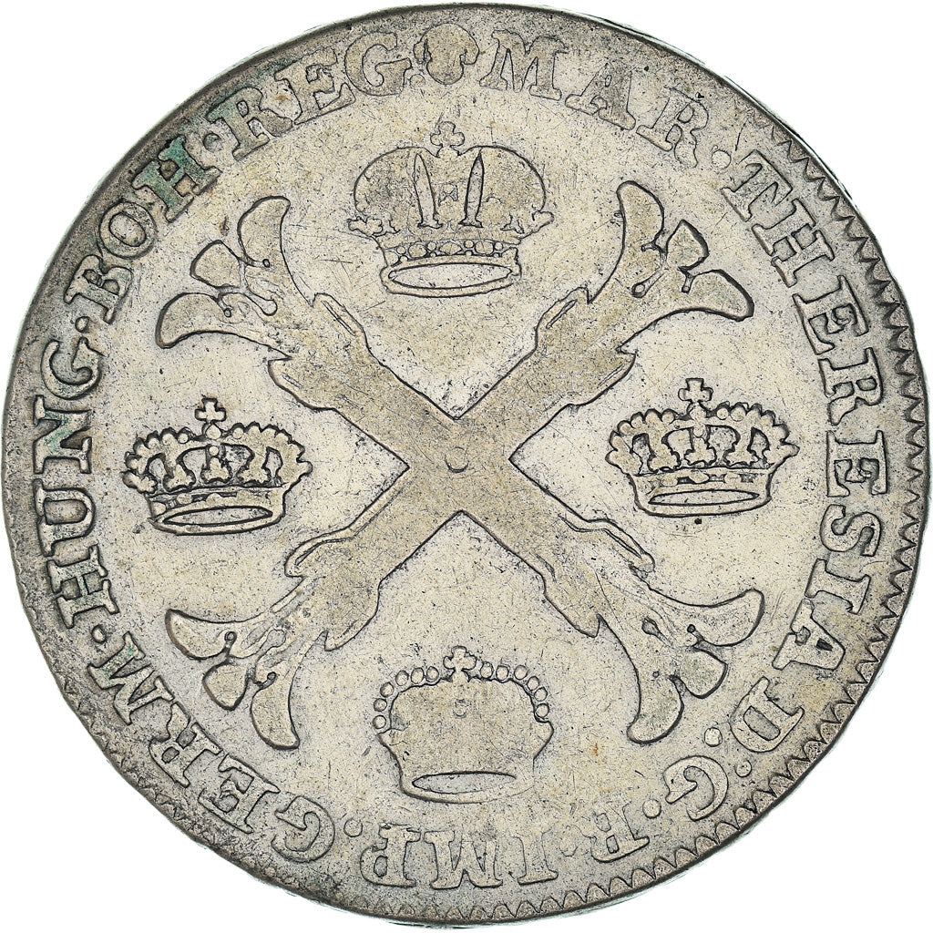 Coin, AUSTRIAN NETHERLANDS, Maria Theresa, Kronenthaler, 1770, EF(40-45)