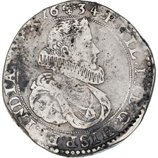 Coin, Spanish Netherlands, Philip IV, Ducaton, 1634, Brussels, VF(30-35), Silver