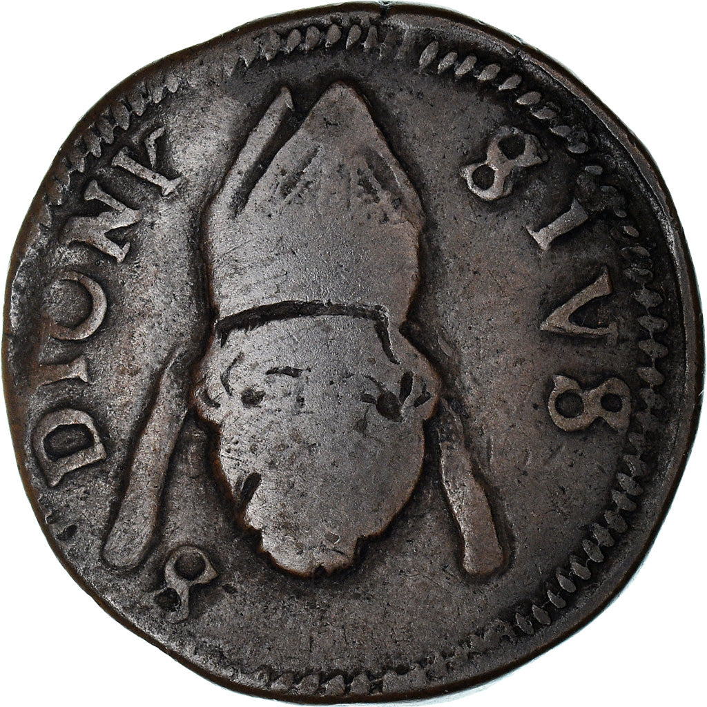 LIEGE, Token, Sankt Dionisy, 1659, S+, Kupfer
