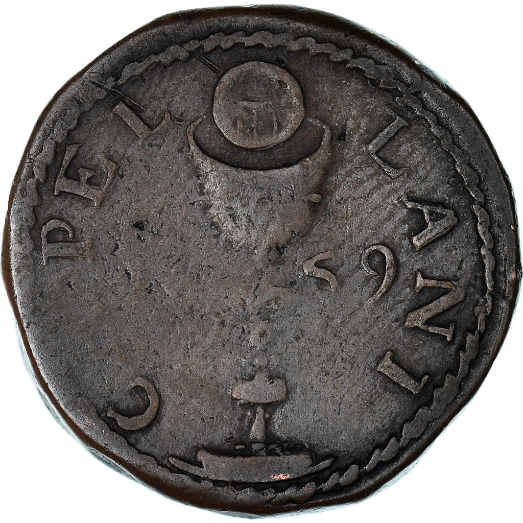 LIEGE, Token, Sankt Dionisy, 1659, S+, Kupfer
