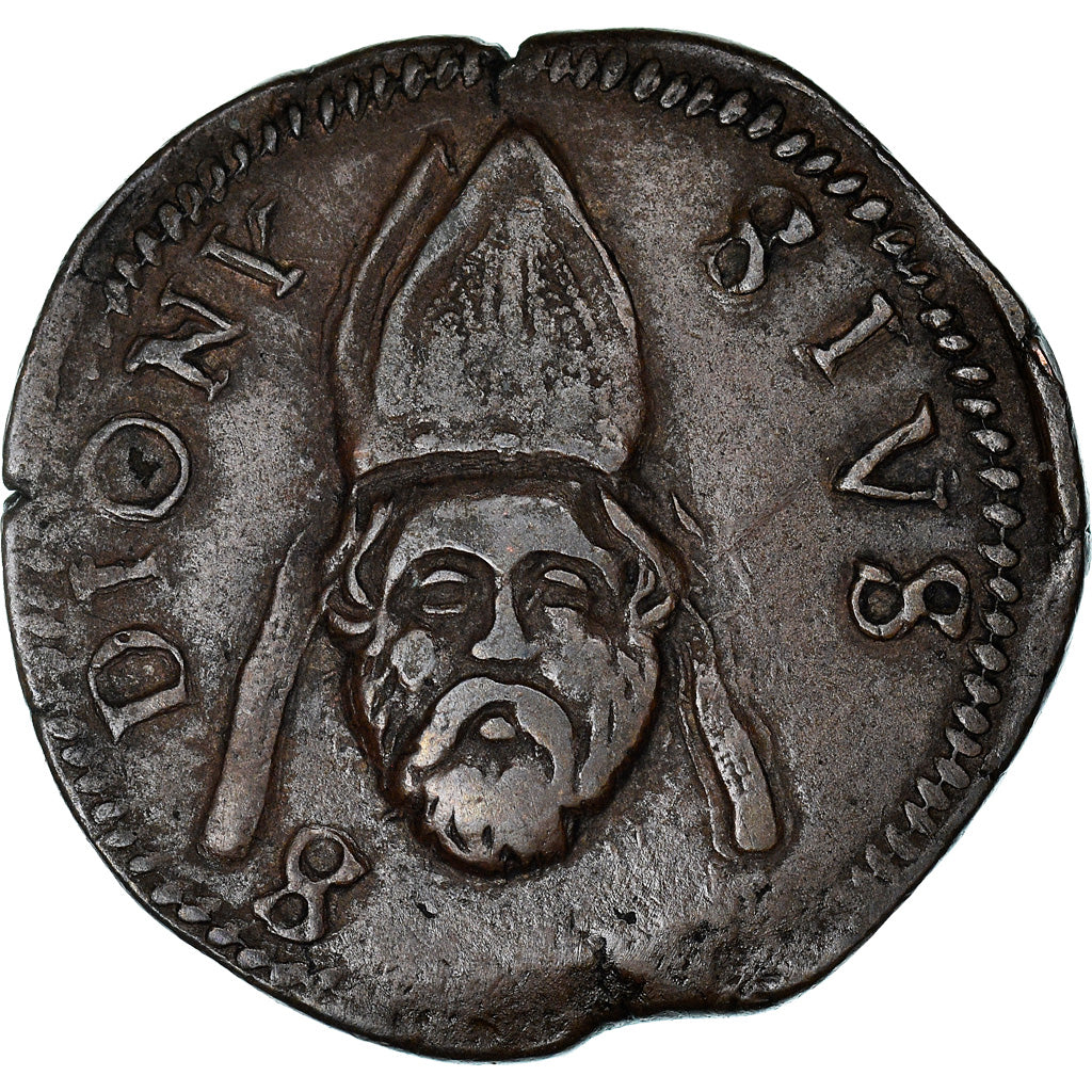 LIEGE, Token, Sankt Dionisy, 1659, EF(40-45), Copper