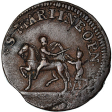 LIEGE, Token, Saint Martin, EF(40-45), Miedź
