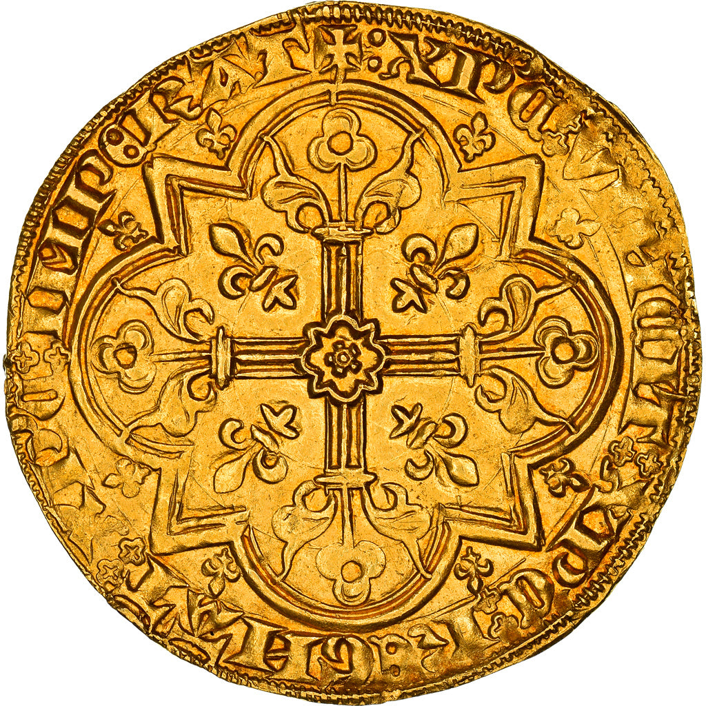 Coin, Belgium, BRABANT, Jeanne & Wenceslas, Mouton d'or, Vilvorde, MS(60-62)