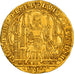 Moneta, Francja, Flanders, Louis II de Mâle, Chaise d'or, AU(55-58), Złoto