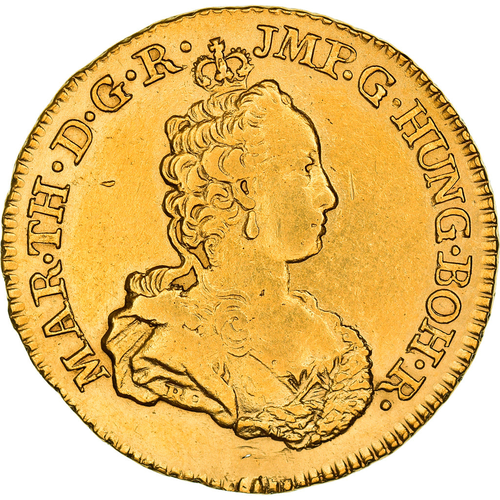 Coin, AUSTRIAN NETHERLANDS, Maria Theresa, Souverain d'or, 1749, Antwerp