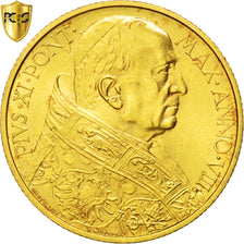 VATICAN CITY, Pius XI, 100 Lire, 1929, Gold, KM:9, PCGS MS64