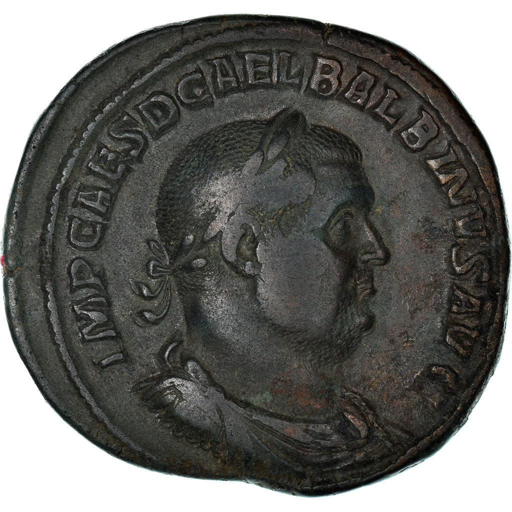 Coin, Balbinus, Sestertius, 238, Rome, AU(55-58), Bronze, RIC:16