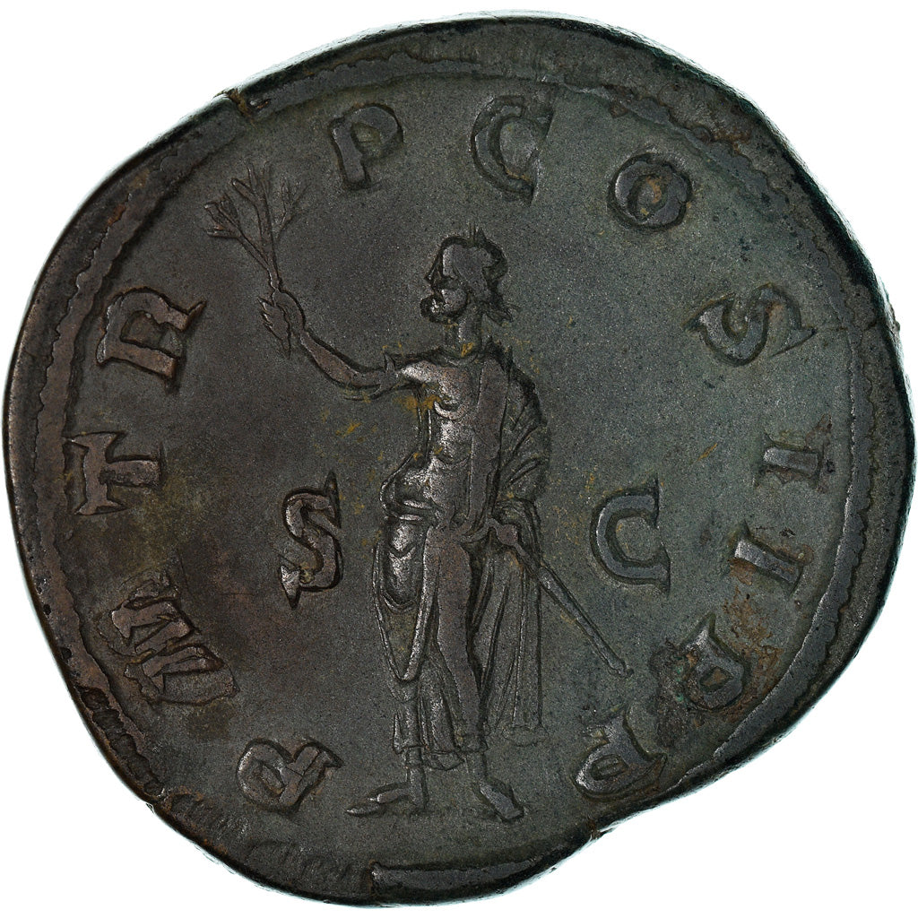 Coin, Balbinus, Sestertius, 238, Rome, AU(55-58), Bronze, RIC:16