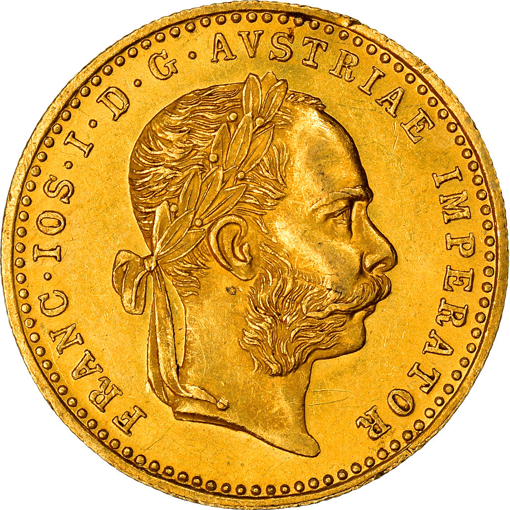 Coin, Austria, Franz Joseph I, Ducat, 1915, Restrike, MS(64), Gold, KM:2267