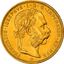 Autriche, Franz Joseph I, 8 Florins-20 Francs, 1892, SPL+, Or, KM:2269