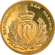 Moneda, San Marino, 5 Scudi, 1997, FDC, Oro, KM:375