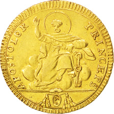 STATI ITALIANI, PAPAL STATES, Pius VII, Doppia, 1803, Rome, BB+, Oro, KM:1070