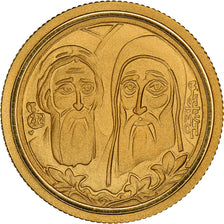Coin, Yugoslavia, 600 Novih Dinara, 1998, MS(65-70), Gold, KM:175
