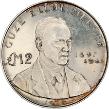 Coin, Malta, 2 Pounds, 1976, British Royal Mint, AU(55-58), Silver, KM:40