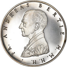 Coin, MALTA, ORDER OF, Andreas Bertie, 2 Scudi, 1989, MS(65-70), Silver, KM:145