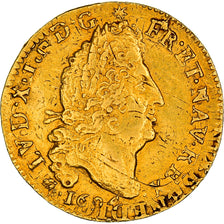 Coin, France, Louis XIV, Louis d'or aux 4 L, Louis d'Or, 1694, Lyon, EF(40-45)
