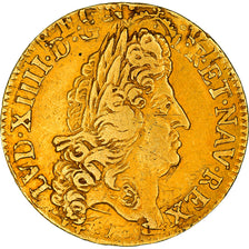 Moneta, Francia, Louis XIV, Louis d'or à l'écu, Louis d'Or, 1691, Rennes