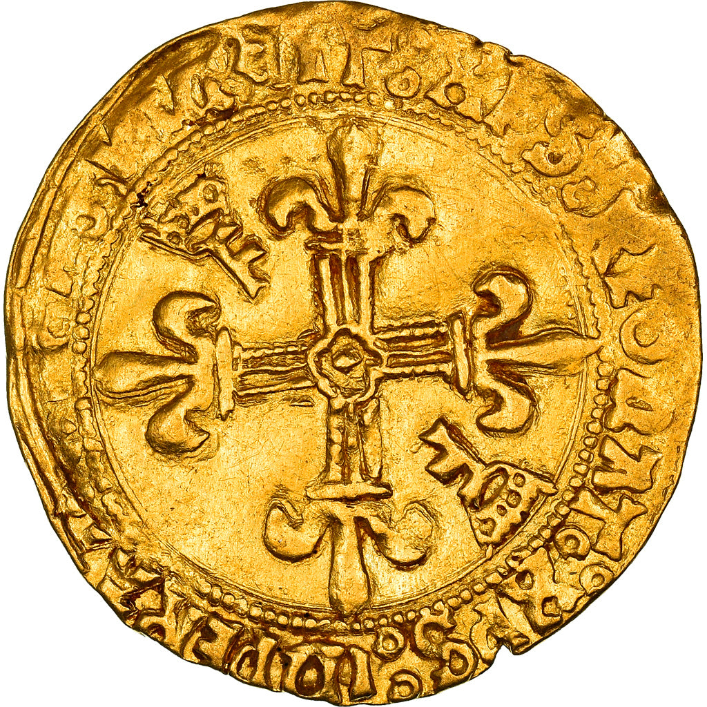 Moeda, França, Ecu d'or, Cremieu, Faux d'Epoque, EF(40-45), Dourado